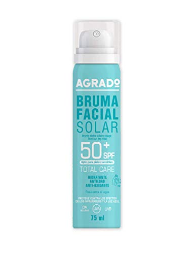 Bruma Seca Solar Facial Protector Solar Hidratante 50+ SPF...