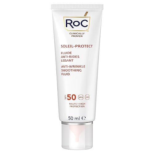 RoC - Soleil-Protect Fluido Suavizante Antiarrugas SPF 50 -...