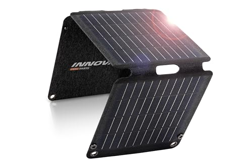 Innovate Panel Cargador Solar Portátil 21W 5V 3 Amp. Máx....