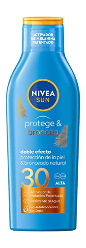 NIVEA SUN Protege & Broncea Leche Solar Activadora del...