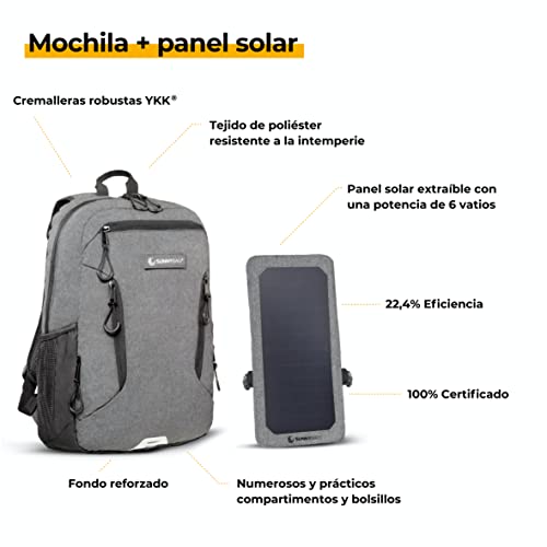 Nuestras pruebas de mochila solar