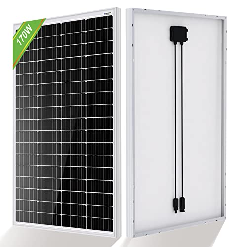 ECO-WORTHY Panel Solar 12V Placa Solar Monocristalino 170W...