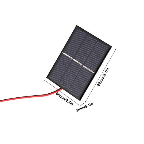 Foto de prueba de mini panel solar