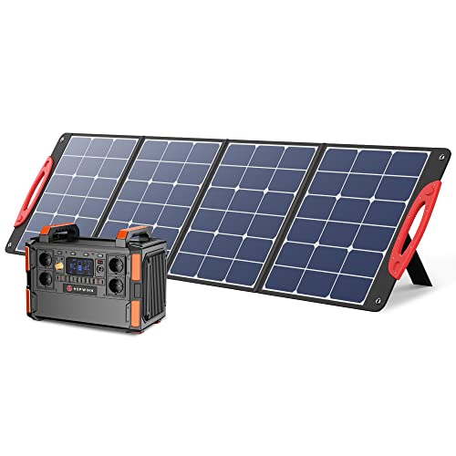 HOPWINN Generador Solar Portátil Apollo-P 1000 con Panel...