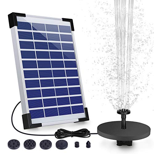 fuente solar para estanque de excelente relación calidad/precio