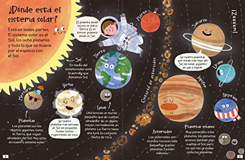 Foto de test de libros para niños del sistema solar