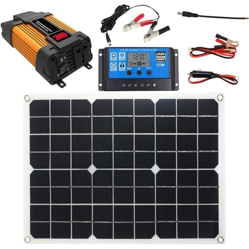 Kit Solar, Kit De Panel Solar Con Inversor Solar De 500w,...