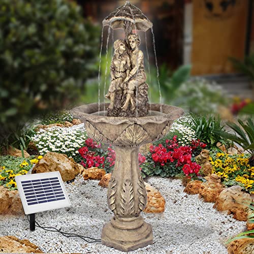 Fuente Decorativa - Fuente Solar Exterior - Fuente DE Agua...